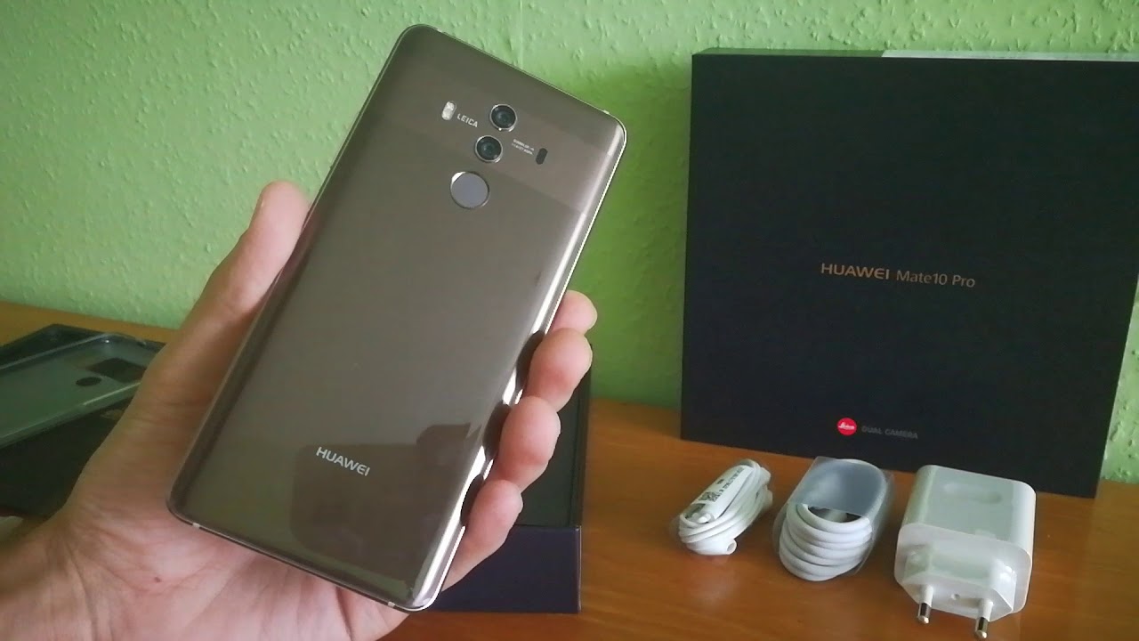 Huawei Mate 10 Pro kicsomagolo videó