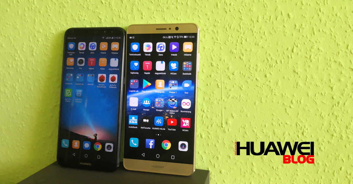 Huawei Mate 10 Lite vs Mate 9 összehasonlító videó