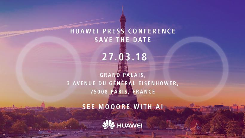 Március 27-én Párizsban debütál az új Huawei csúcsmodell