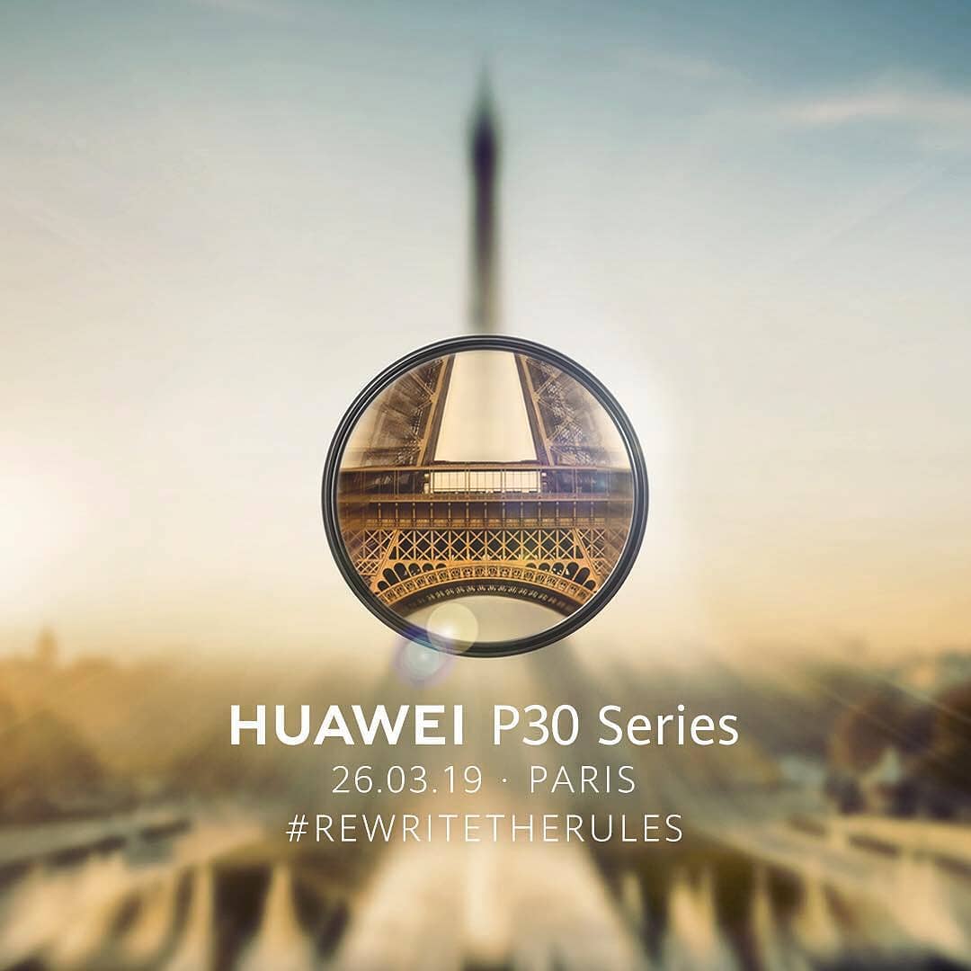 A HuaweiBlog.hu is ott lesz a P30 széria bemutatóján, amelye 2019. március 26-án, kedden tart majd a Huawei, ennek a színhelye pedg Párizs lesz. A P20 széria is Franciaországban debütált, március 27-én, így egy nappal korábban jöhet az utódja.