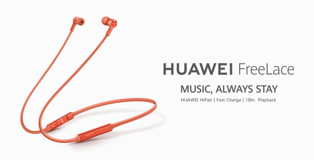 Huawei FreeLace: vezeték nélküli headset különleges megoldásokkal