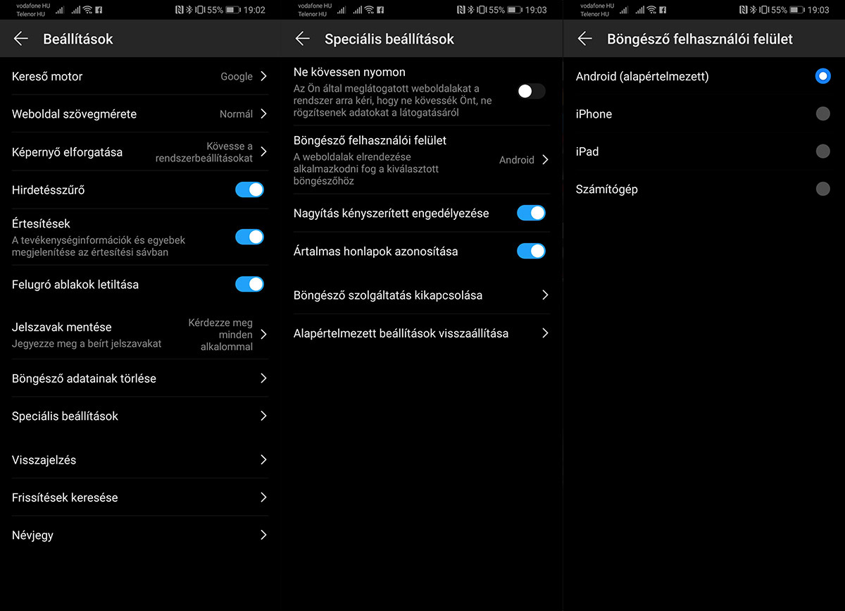 Huawei Browser: új böngésző az EMUI-hoz