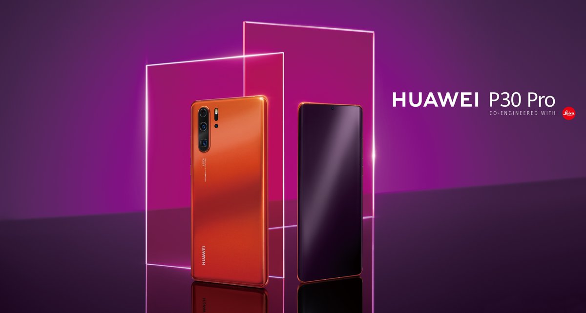 Piros Huawei P30 és P30 Pro Magyarországon