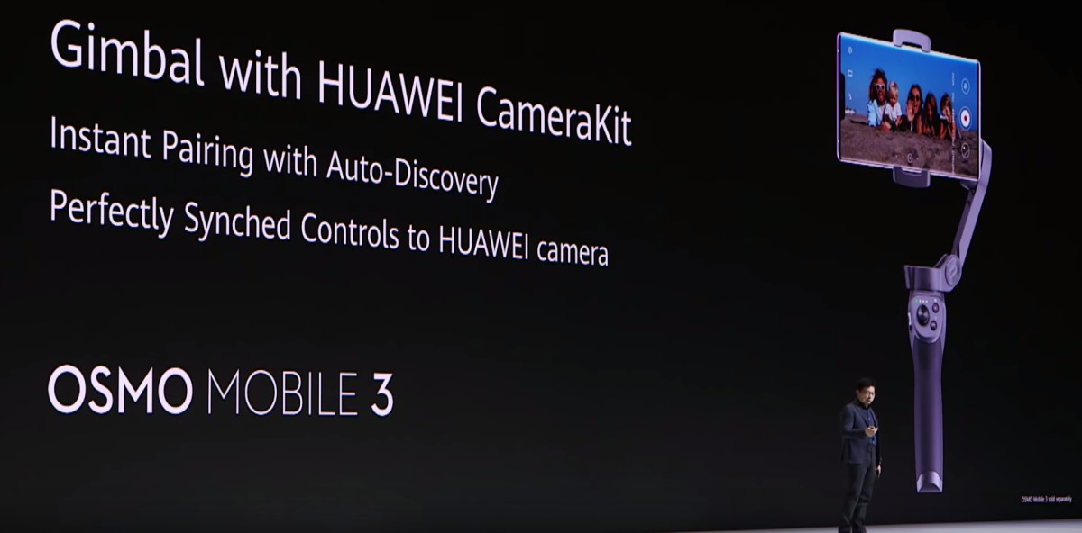 Huawei KameraKit támogatás az OSMO Mobile 3-ban