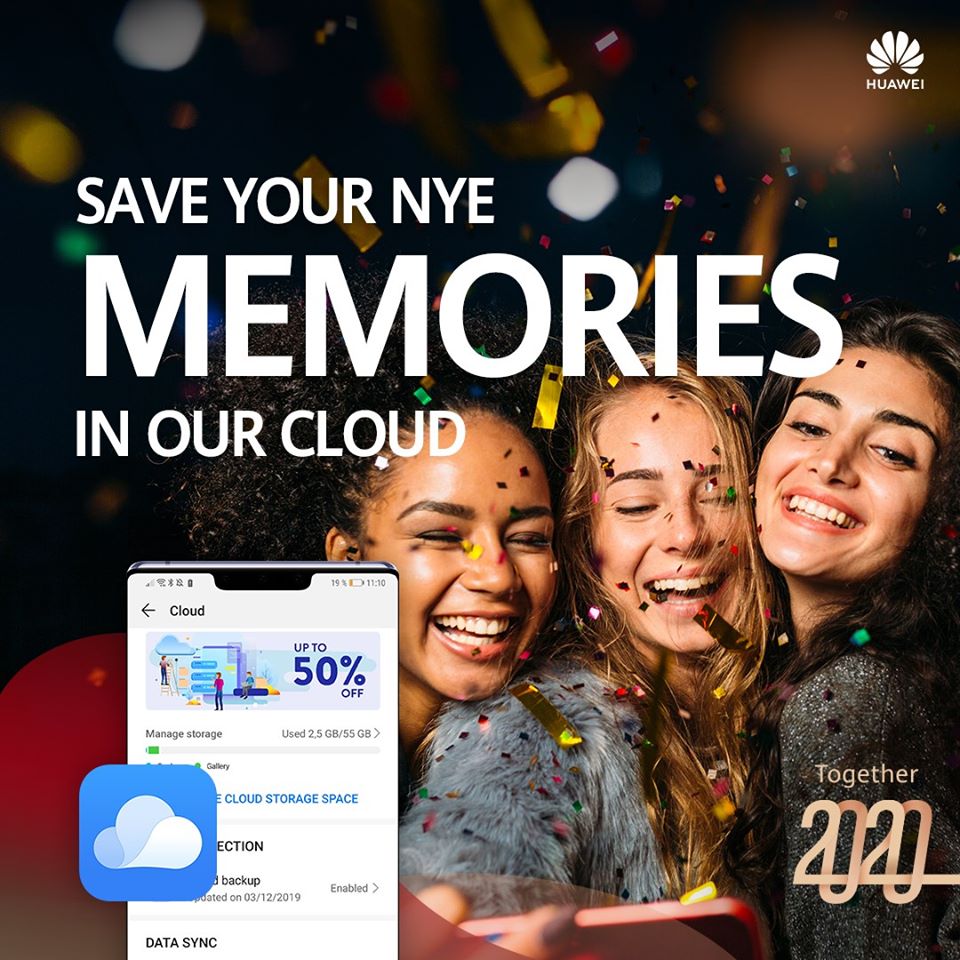 50%-os kedvezménnyel érhető el a Huawei Mobile Cloud