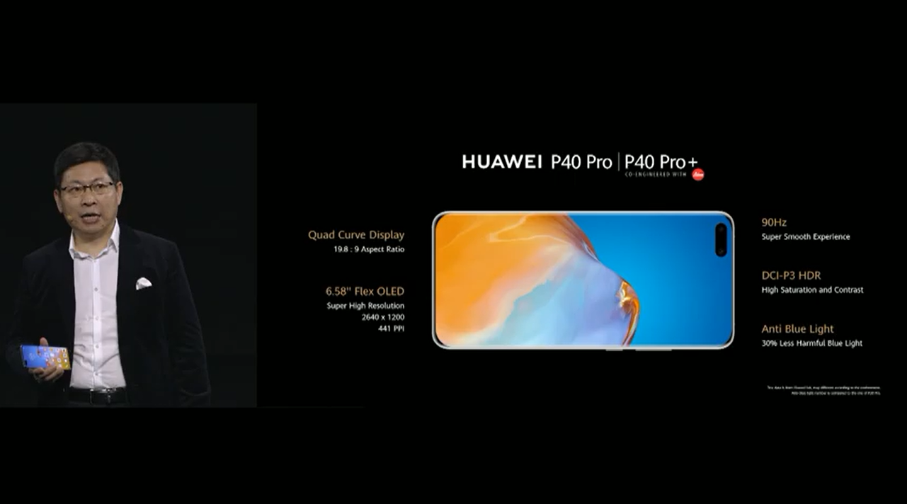 Ezt tudja a Huawei P40 Pro és P40 Pro+ kijelzője