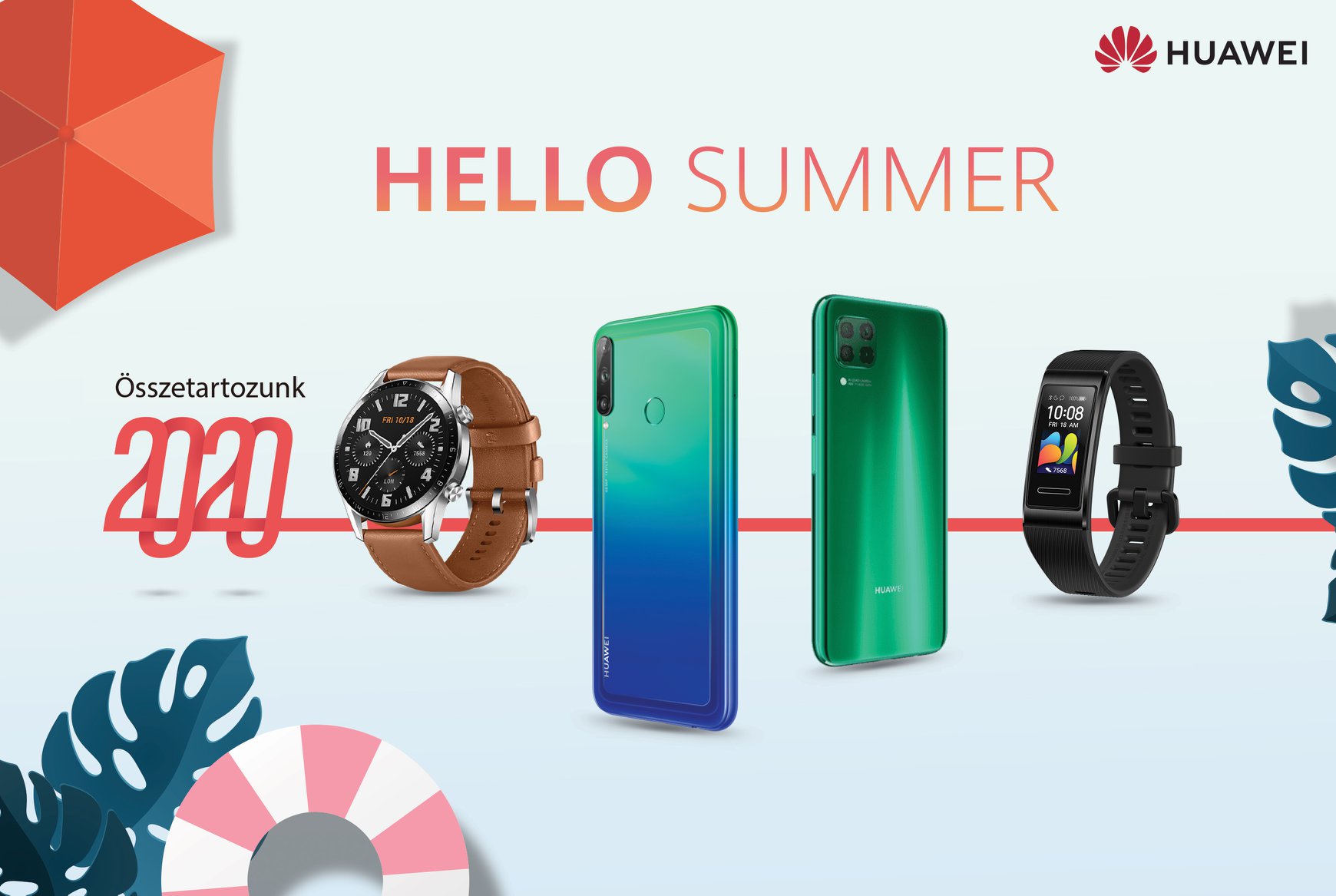 Hello Summer! Huawei akció ráadás termékekkel