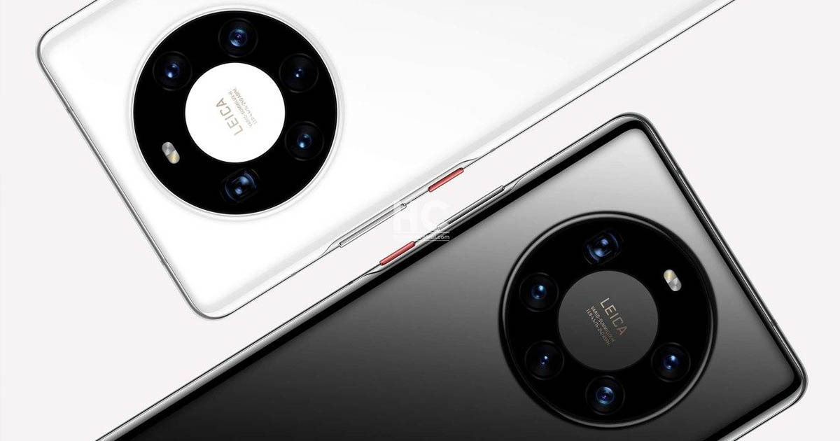 Huawei Mate40 Pro+ okostelefon hátlap