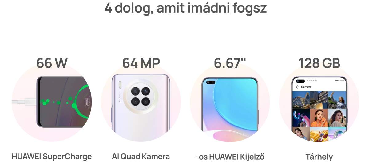 Megjelent a Huawei Nova 8i Magyarországon