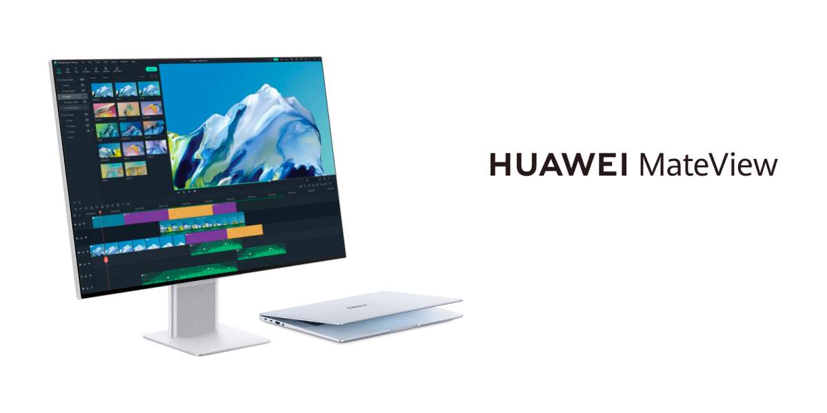 Magyarországon a Huawei MateView monitor is