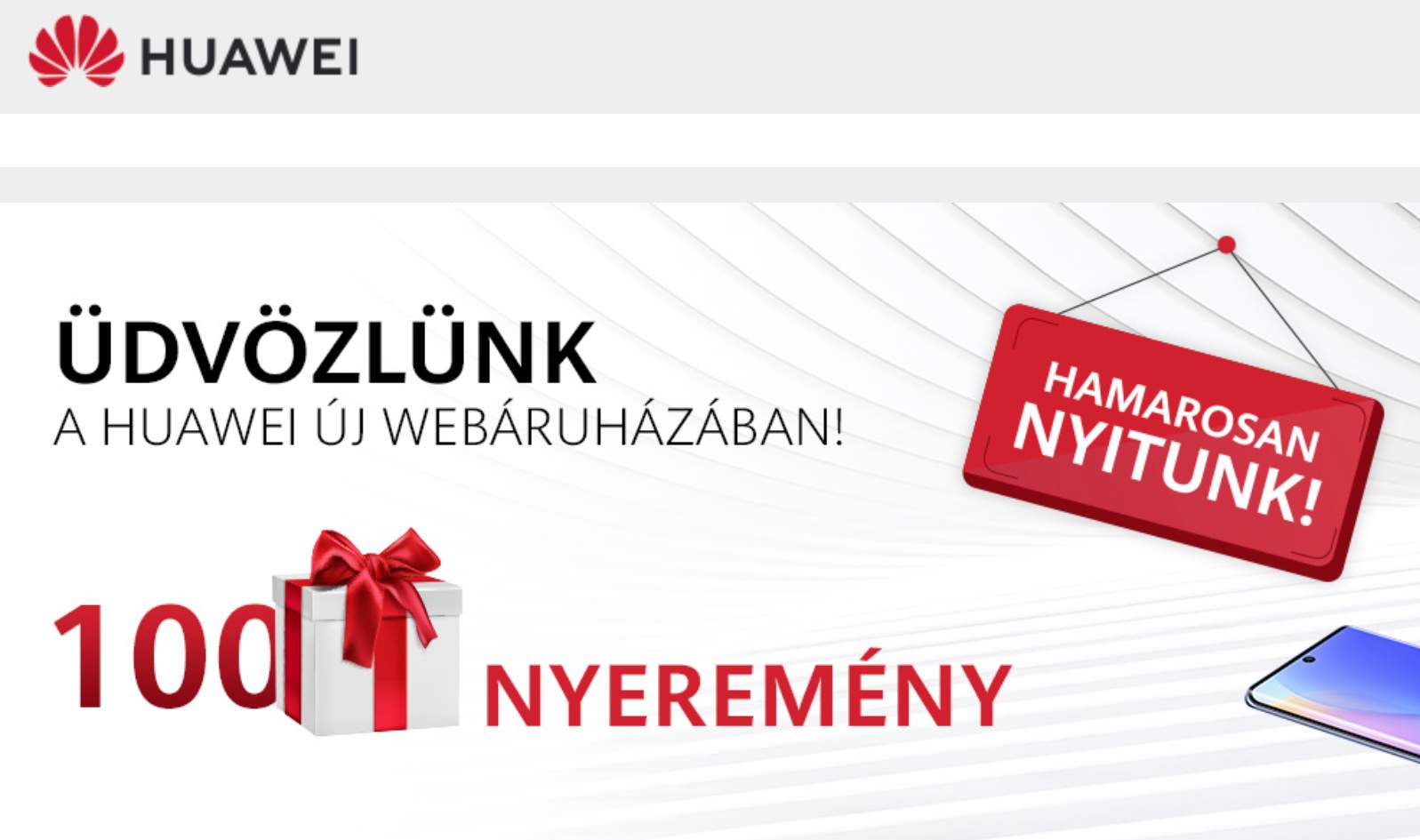Huawei webáruház nyílik Magyarországon