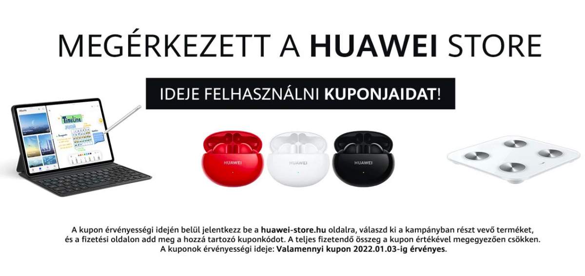Elindult a Huawei Store