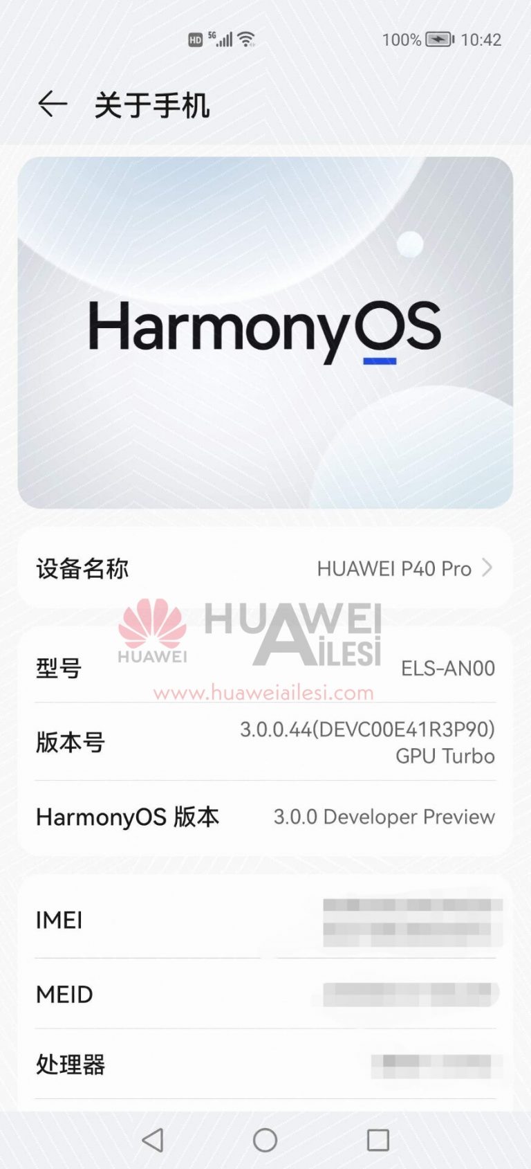 Huawei P40 Prón (is) tesztelik a HarmonyOS 3.0-t