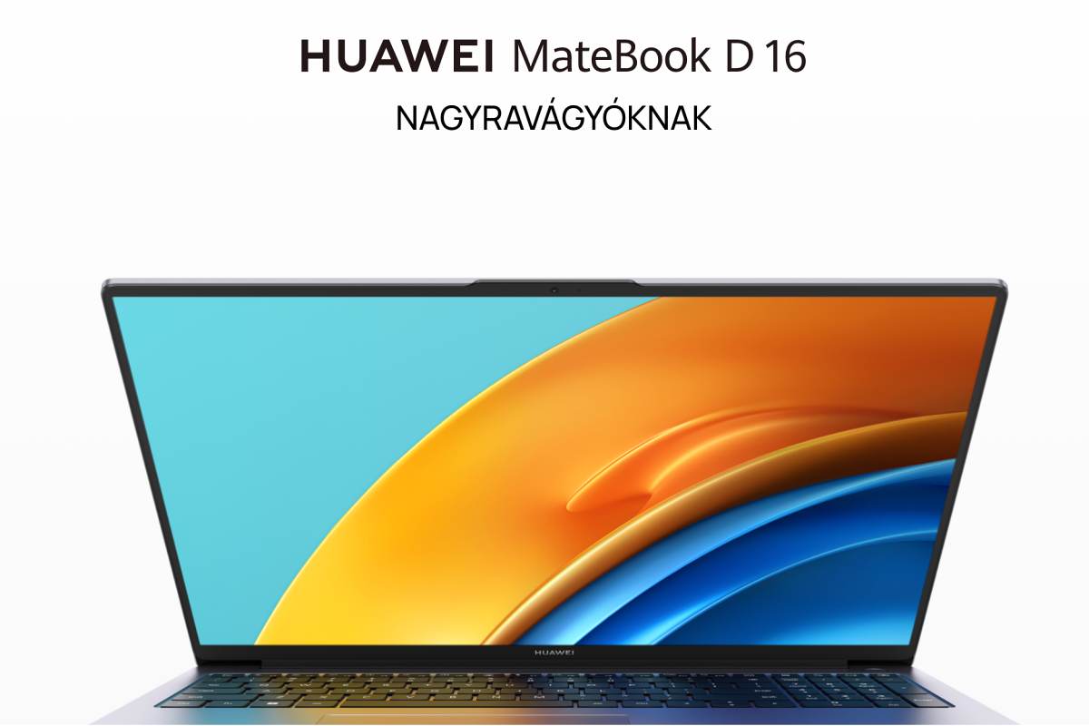 Jöna HUAWEI MateBook D16 notebook