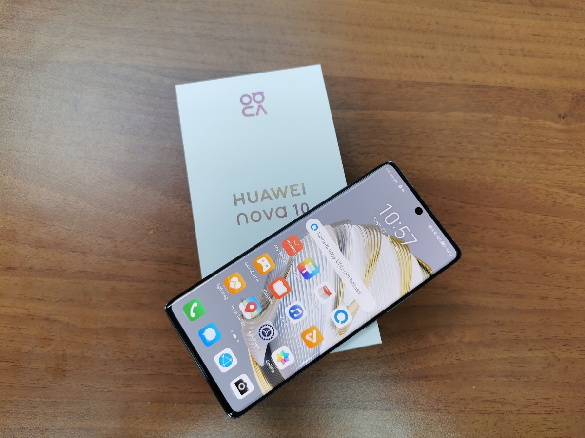 HUAWEI Nova 10 okostelefon teszt